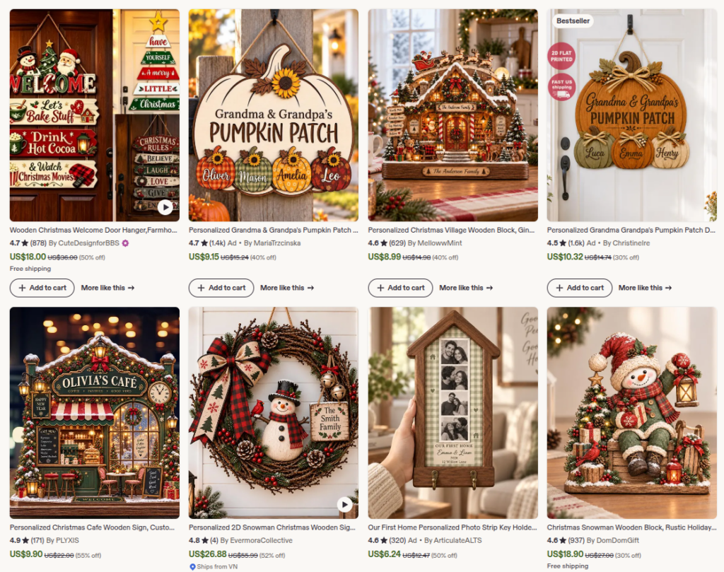 wood sign etsy best seller print on demand