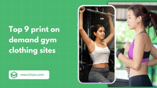 Top 9 print on demand gym clothing sites
