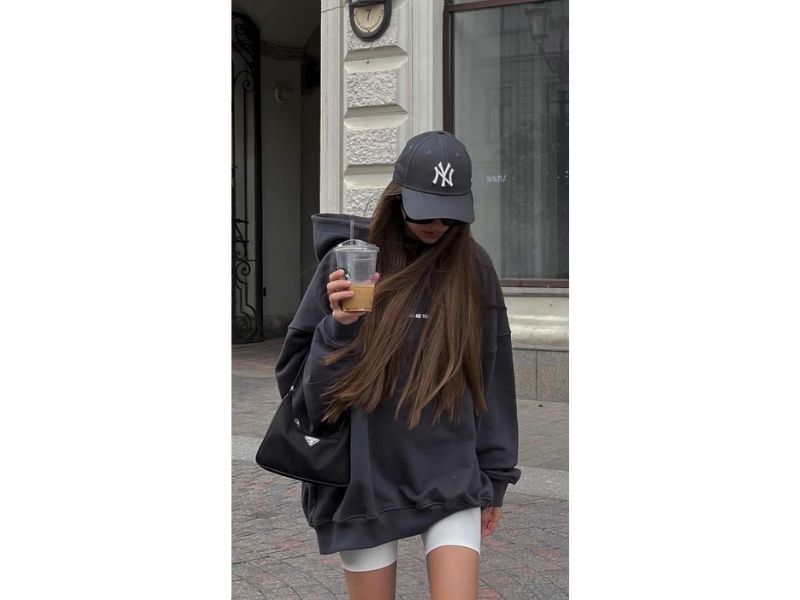 Oversized-hoodies-paired-with-biker-shorts