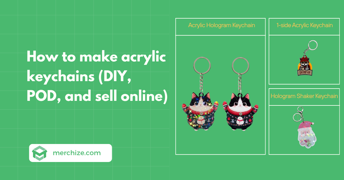 how to make acrylic keychains