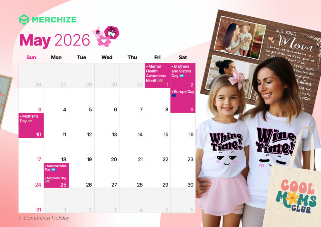 2026 E-Commerce Holiday Calendar may