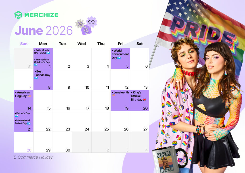 2026 E-Commerce Holiday Calendar june