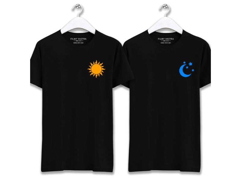 Matching-icons-couple-shirts
