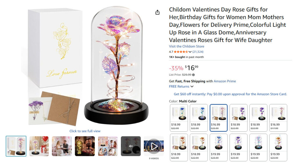 Mother’s Day rose gifts