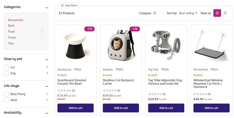 Pet-products-on-shopify