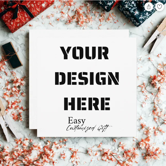 Square photo cards 525 525