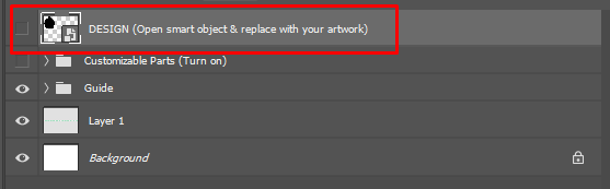 design cut shape layer