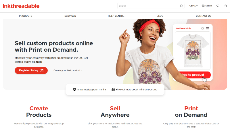 inkthreadable eu print on demand