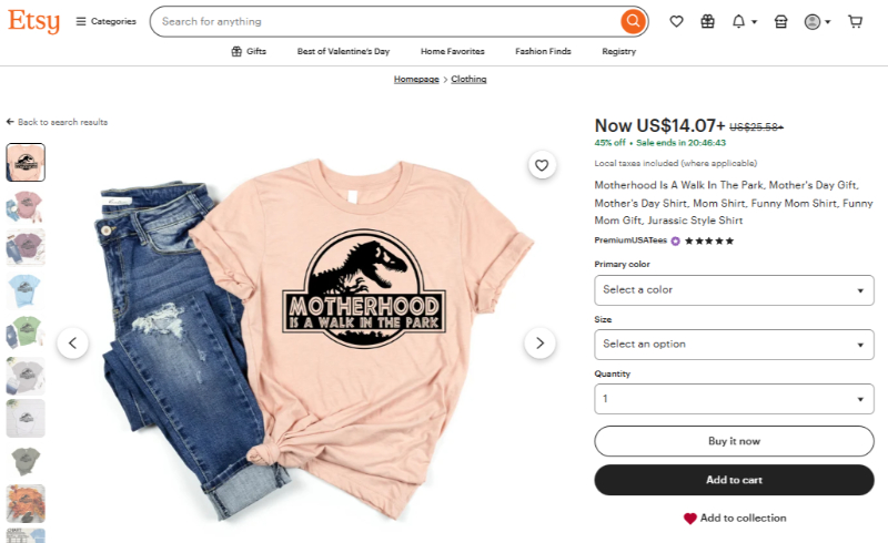 motherhood is a walk in the park mother t-shirt