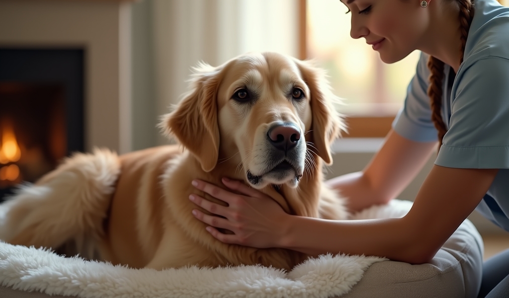 Pet massage, wellness, or senior care services
