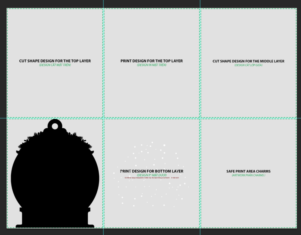 print and cut design bottom layer