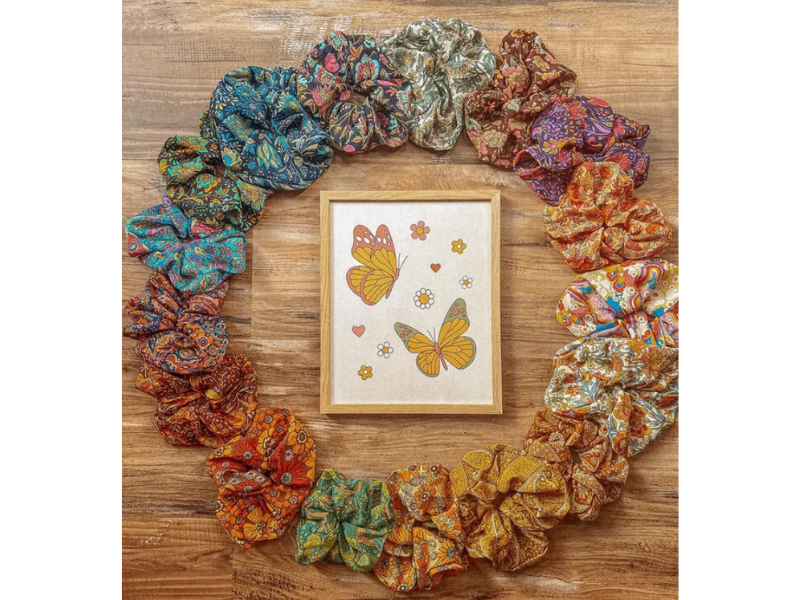 Recycled-scrunchies