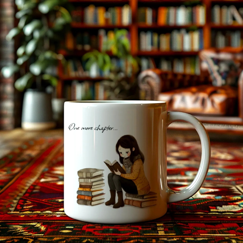 mugs book lover niche