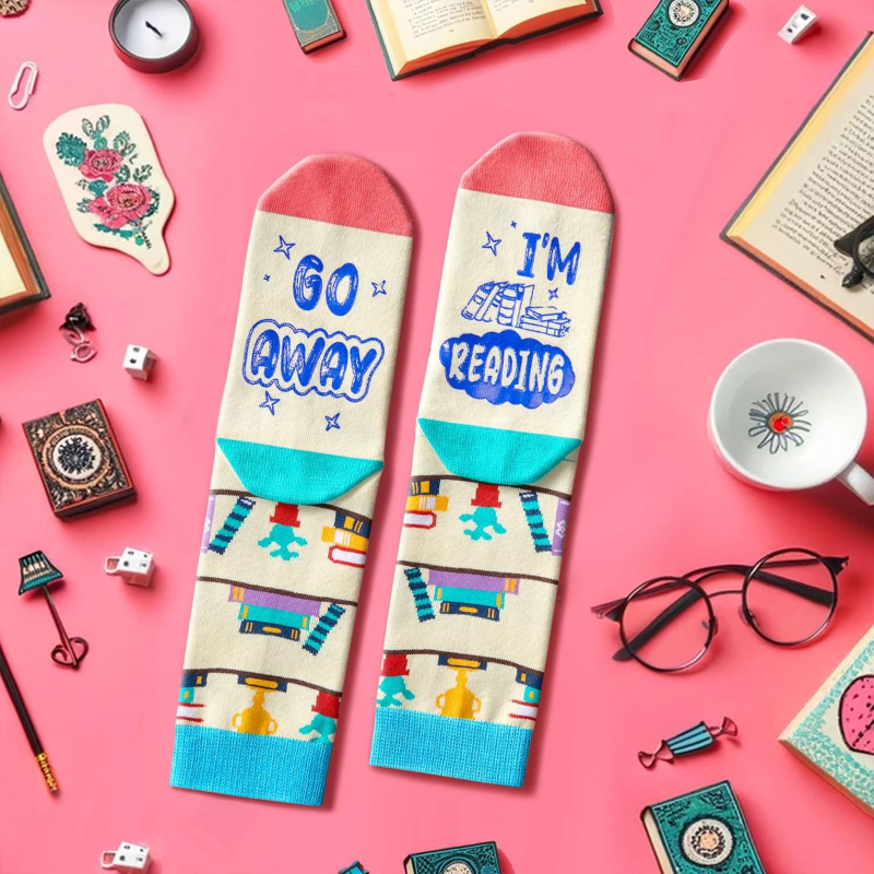 socks for book lover niche