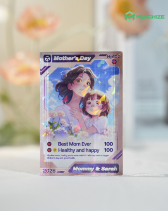 2-side Printed Hologram Acrylic Plaque