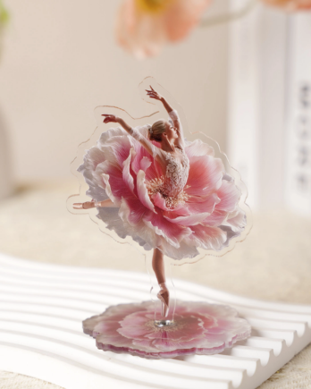 Custom Shape Acrylic Spinning Standee