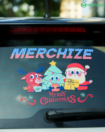 Transparent vinyl decal