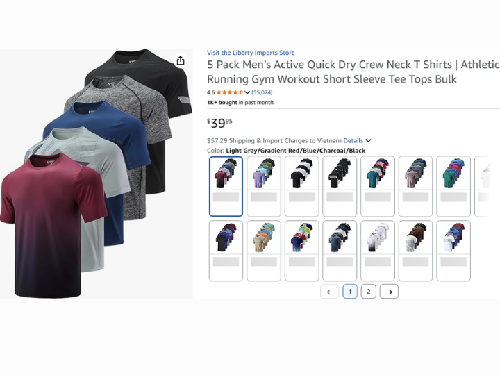 Athletic Running Gym Workout Short Sleeve Tee Tops Bulk