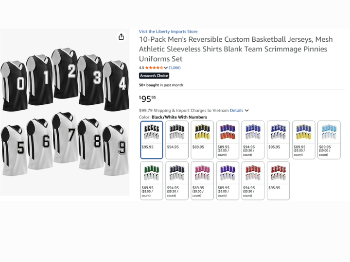 Custom Basketball Jerseys