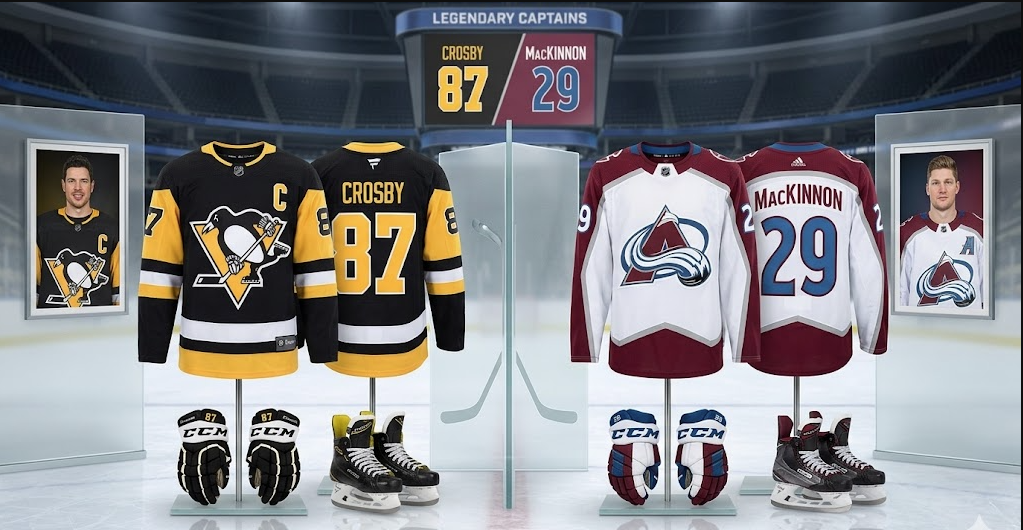 Sidney Crosby Nathan MacKinnon NHL