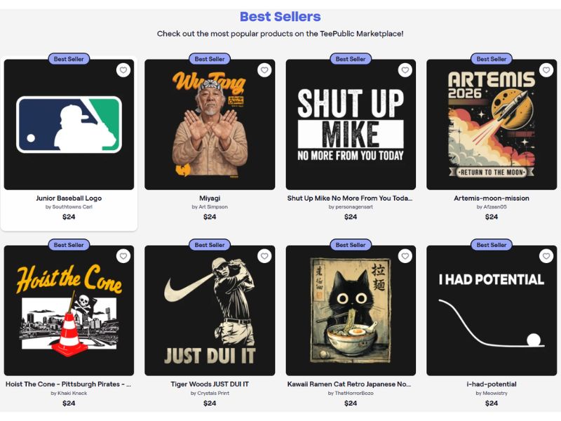 TeePublic-is-a-redbubble-alternative