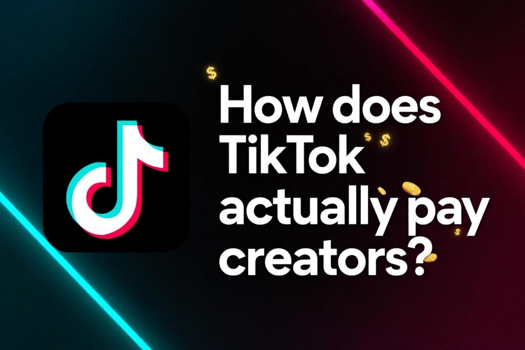 how does tiktok actually pay creators