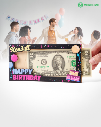 3-Layer Wooden Money Holder