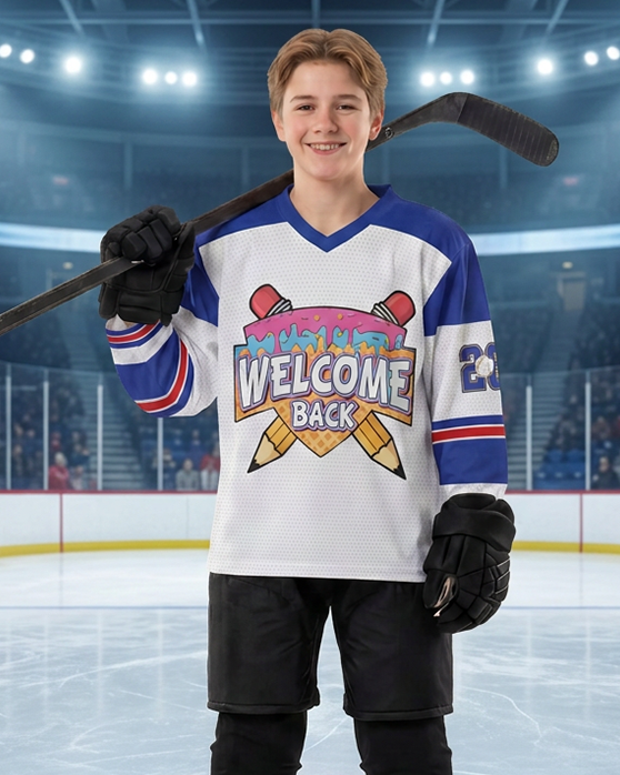 All-over Print Youth Hockey Jersey 2