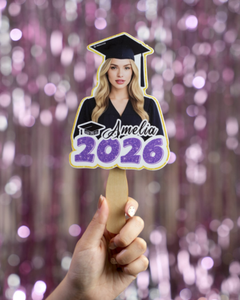 Custom Shape Photo Hand Fan