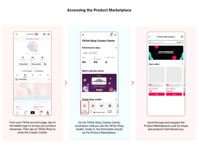 Dive deep into the TikTok Shop Product Marketplace