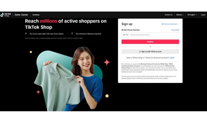 Take advantage of the opportunity center inside TikTok Shop Seller Center
