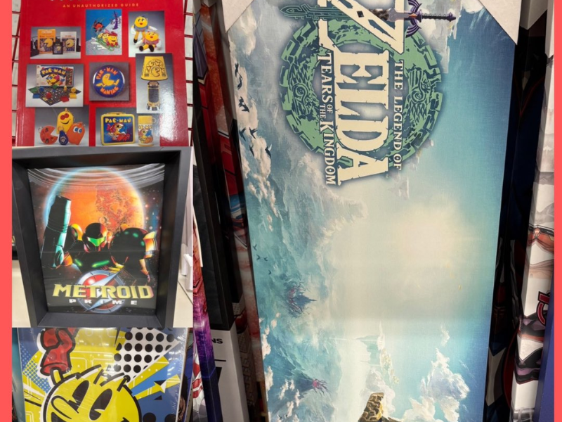 Video game art posters