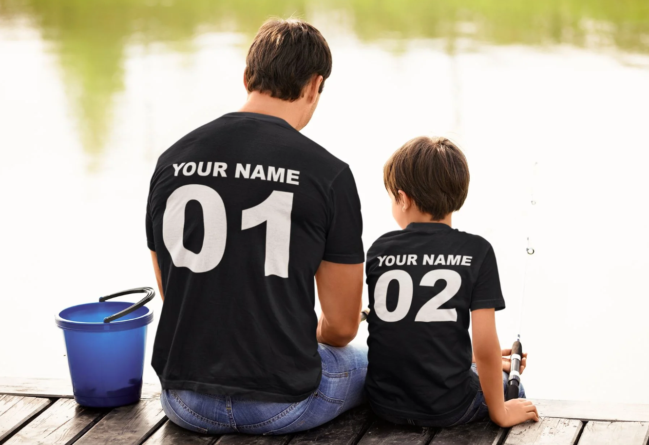 Matching Family Soccer Shirts