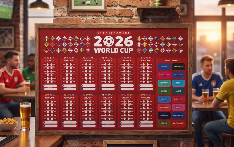 world cup wall chart
