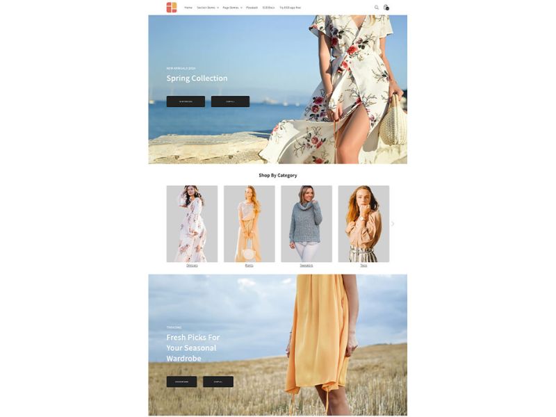 Dawn theme shopify