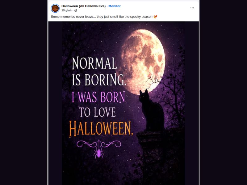 Halloween Interactive social media posts