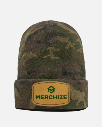 Leather Patch Beanie SP12