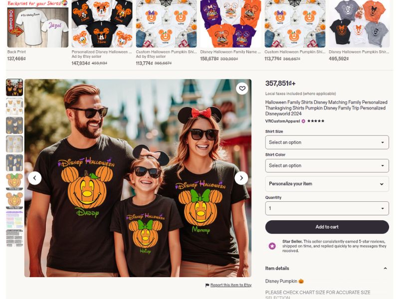 Matching family Halloween shirt ideas