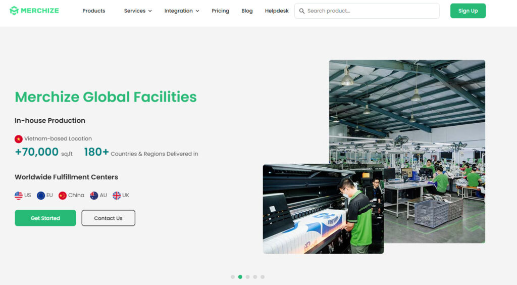 Merchize – Cross-border fulfillment with competitive base prices