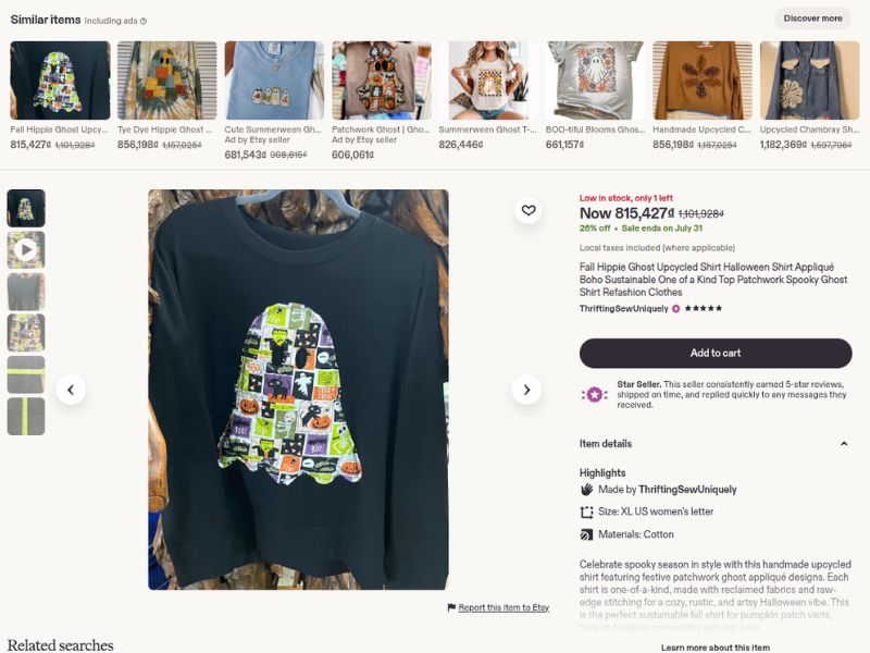 Sustainable Halloween shirts