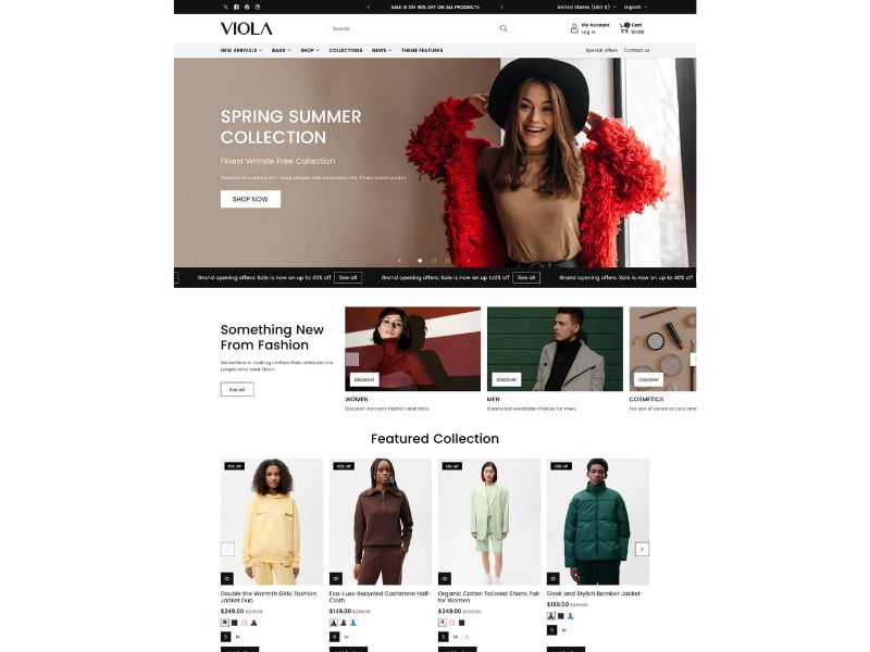 Viola theme shopify