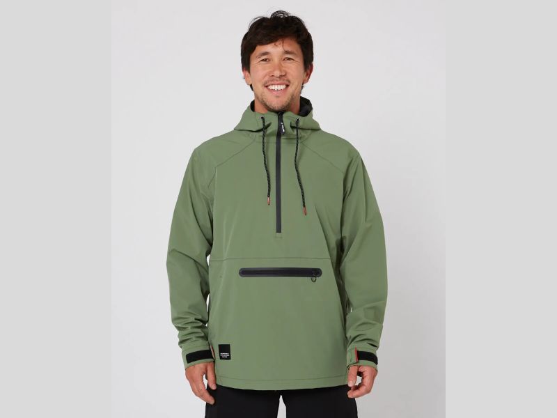 half zip Anorak jacket