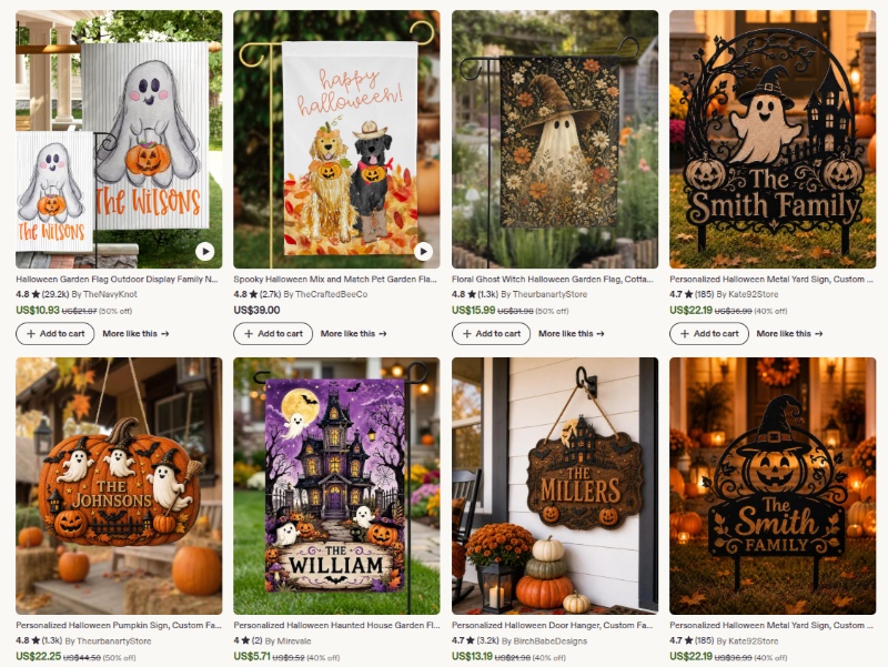 halloween yard sign gift ideas