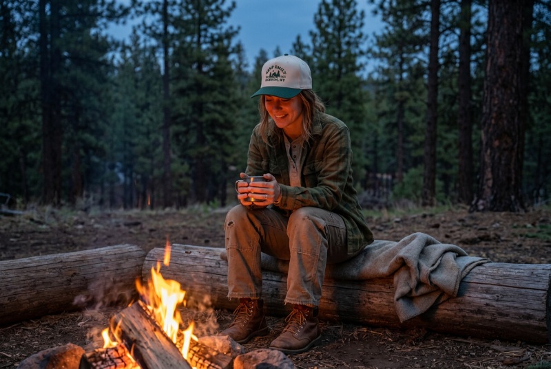nature hat embroidery ideas