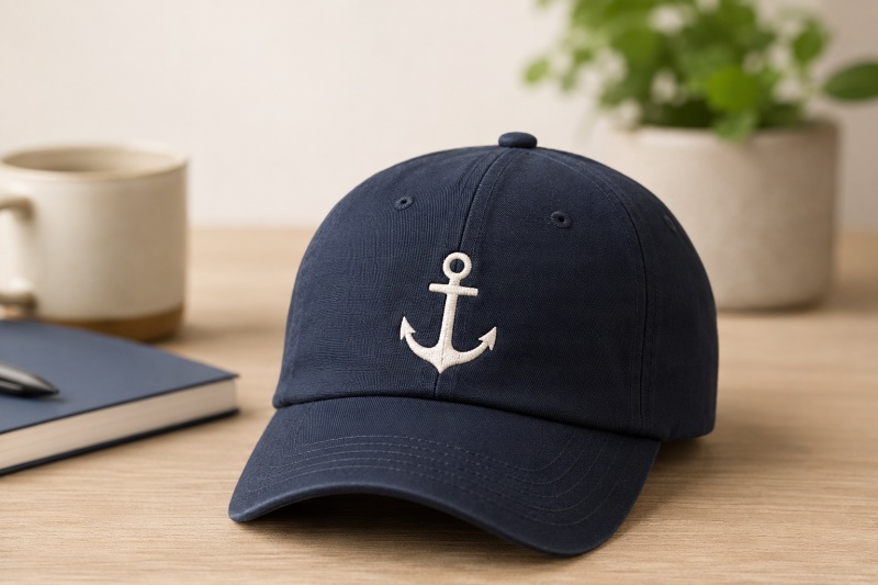 symbol embroidered hat