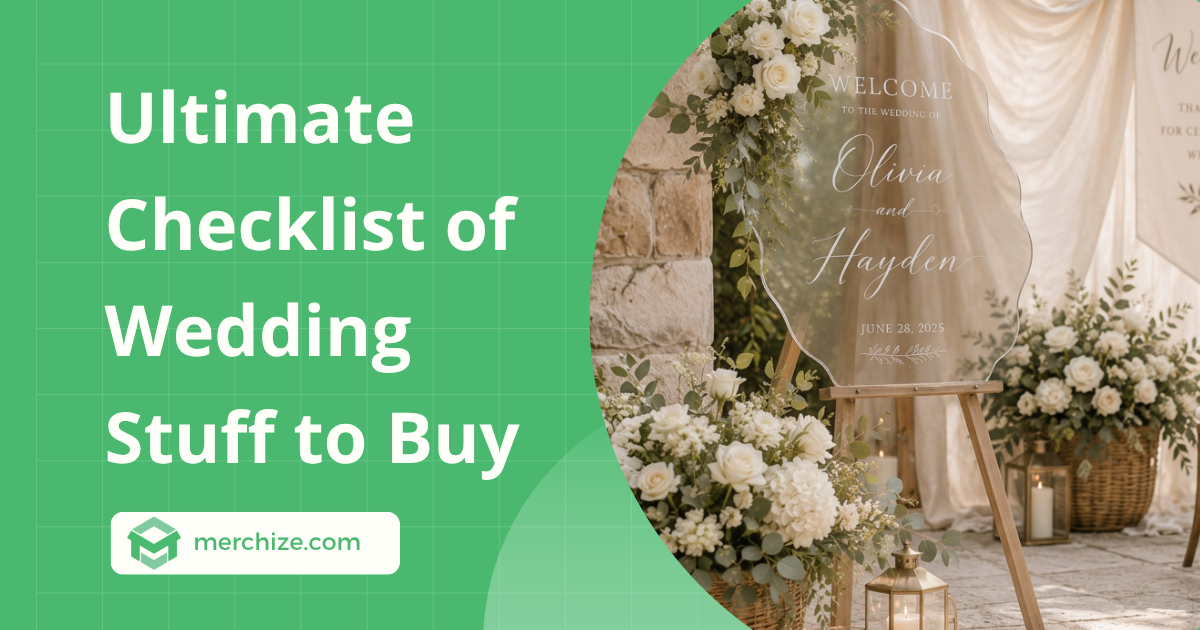 wedding stuff to buy