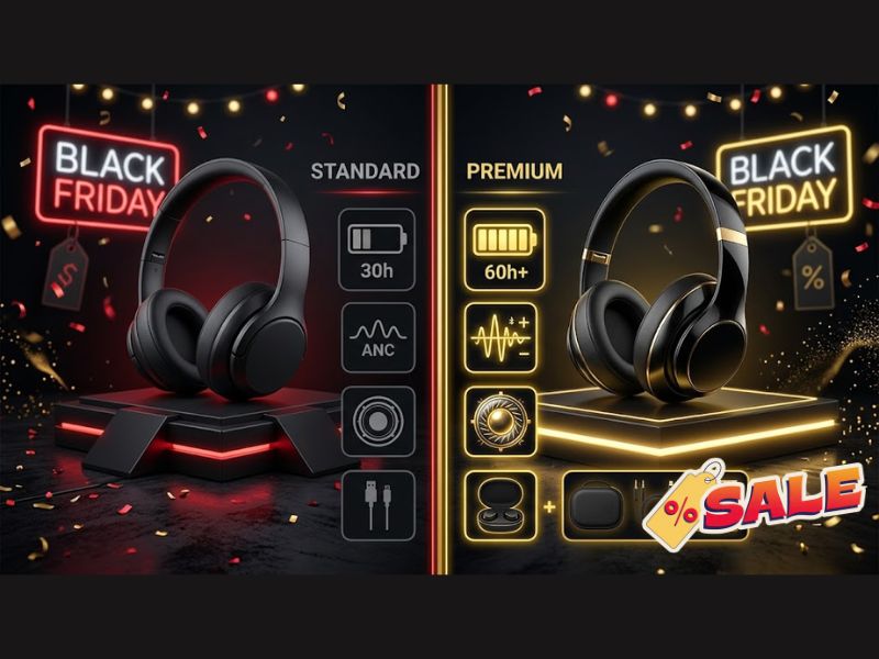 Black friday through product comparisons banner