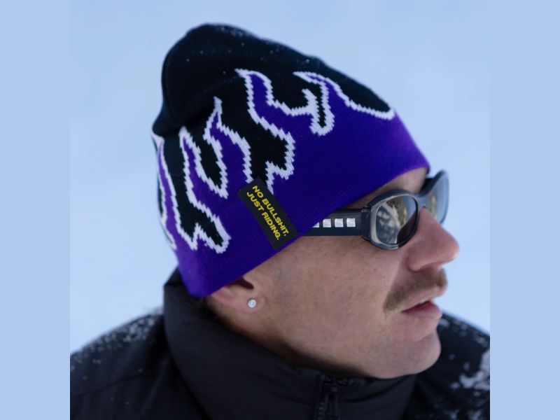 Cool graphics beanie
