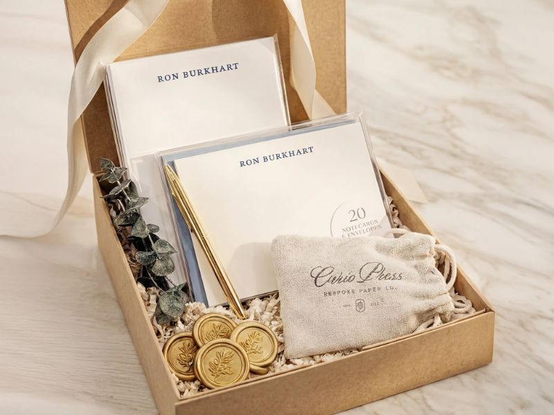 Custom stationery