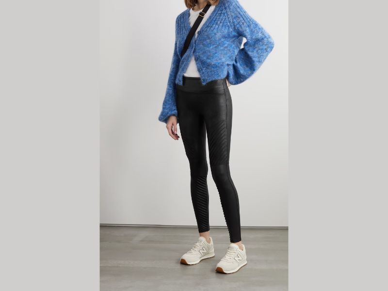 Moto-style leggings